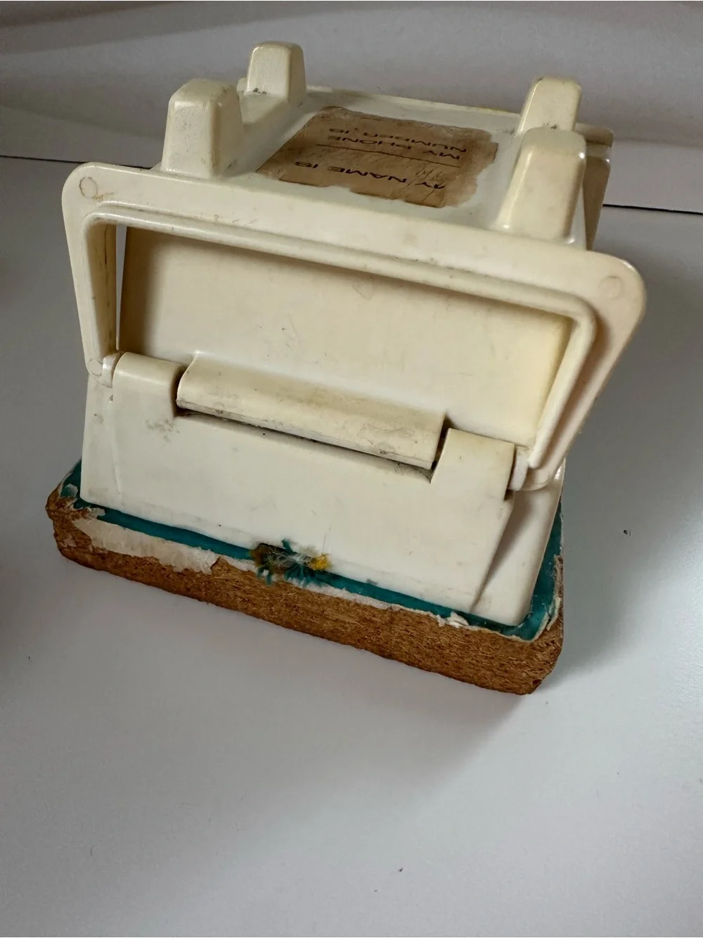 Fisher-Price Pop-Up-Pal Chime Phone 1968 Vintage #150 Toy chime carrying handle